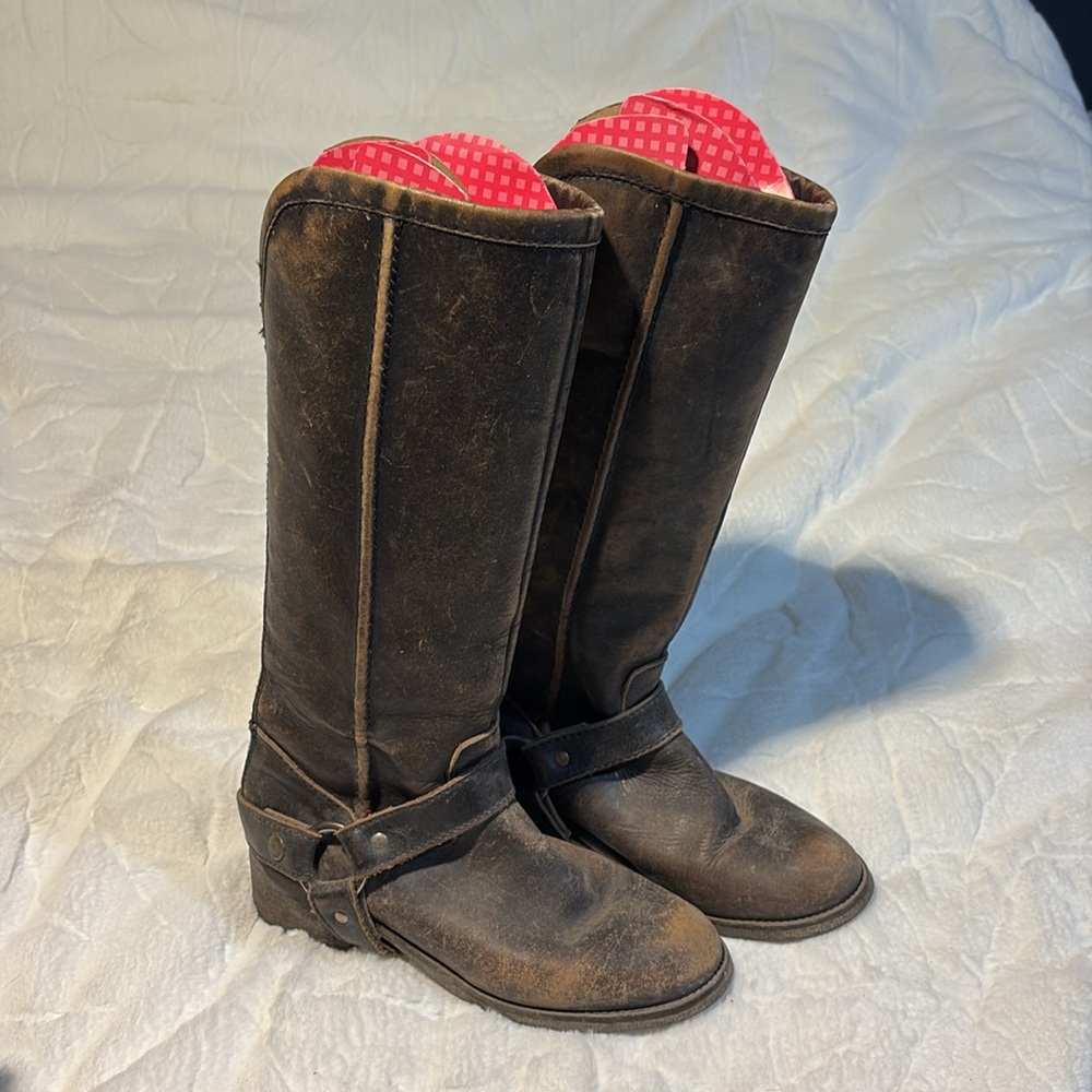 Circle G Coral Harness Boots